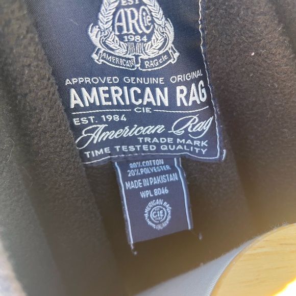 American Rag Black and White Varsity Jacket - Picture 5 of 6